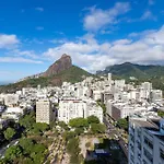 Flat Top Leblon - Vista Mar E Vista Cristo Rendendo - 300M Praia E 150M Metro - Ar Condicionado, Smartv 50\