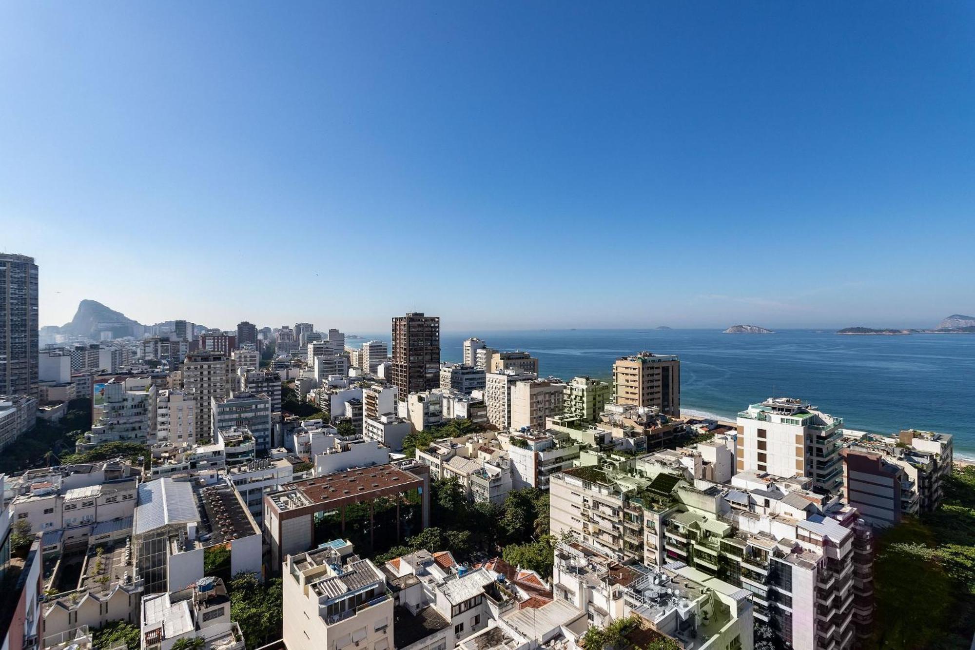 Flat Leblon - Vista Mar E Vista Cristo Rendendo - 300m E 150m Metro - Ar Condicionado, Smartv 50