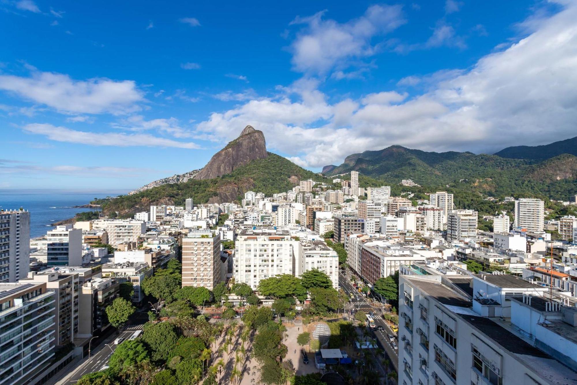Flat Leblon - Vista Mar E Vista Cristo Rendendo - 300m E 150m Metro - Ar Condicionado, Smartv 50